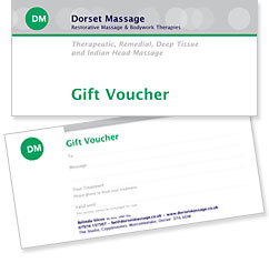 Gift Vouchers from Dorset Massage